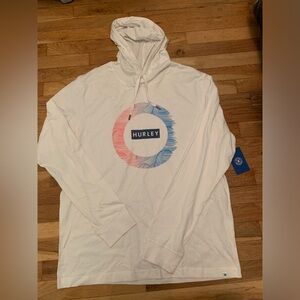 White long sleeve hoodie